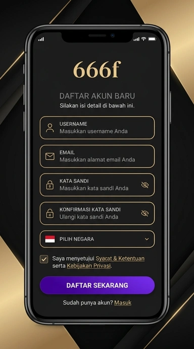 Tampilan halaman daftar 666f