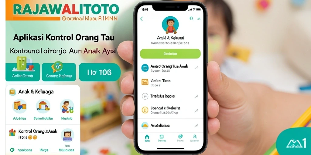 Tampilan antarmuka RAJAWALITOTO yang ramah pengguna untuk kontrol orang tua.
